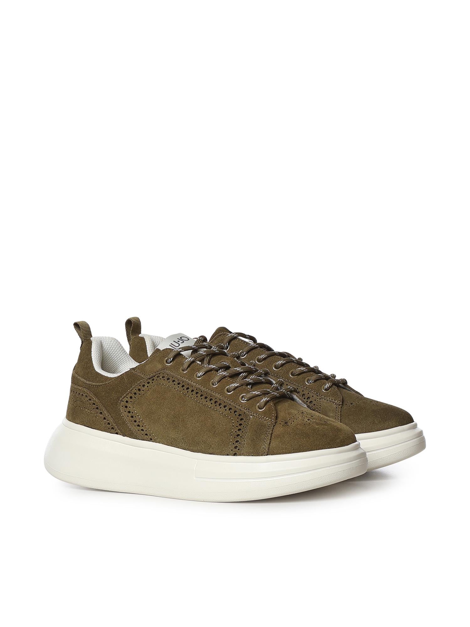 Sneakers platform con logo 7B6003PX002 S4001 LIU JO 