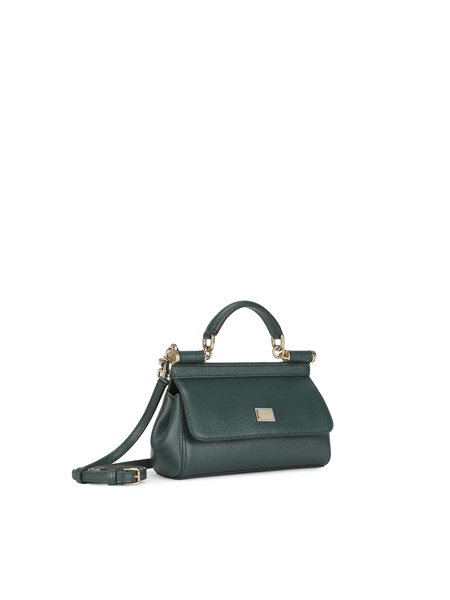 Borsa a mano Sicily mini in pelle BB7116 B100187399 DOLCE & GABBANA 