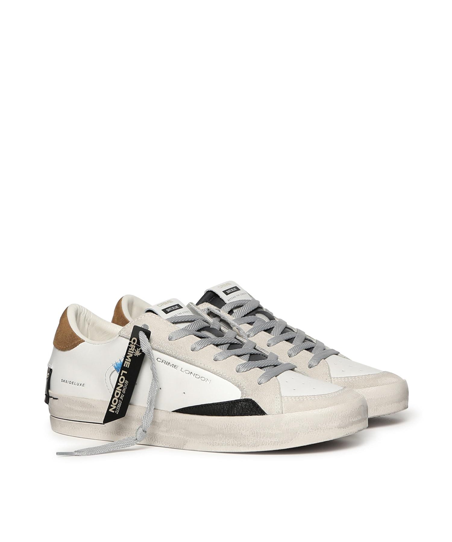 Sneakers SK8 Deluxe 11108AA8 WHITE CRIME LONDON 