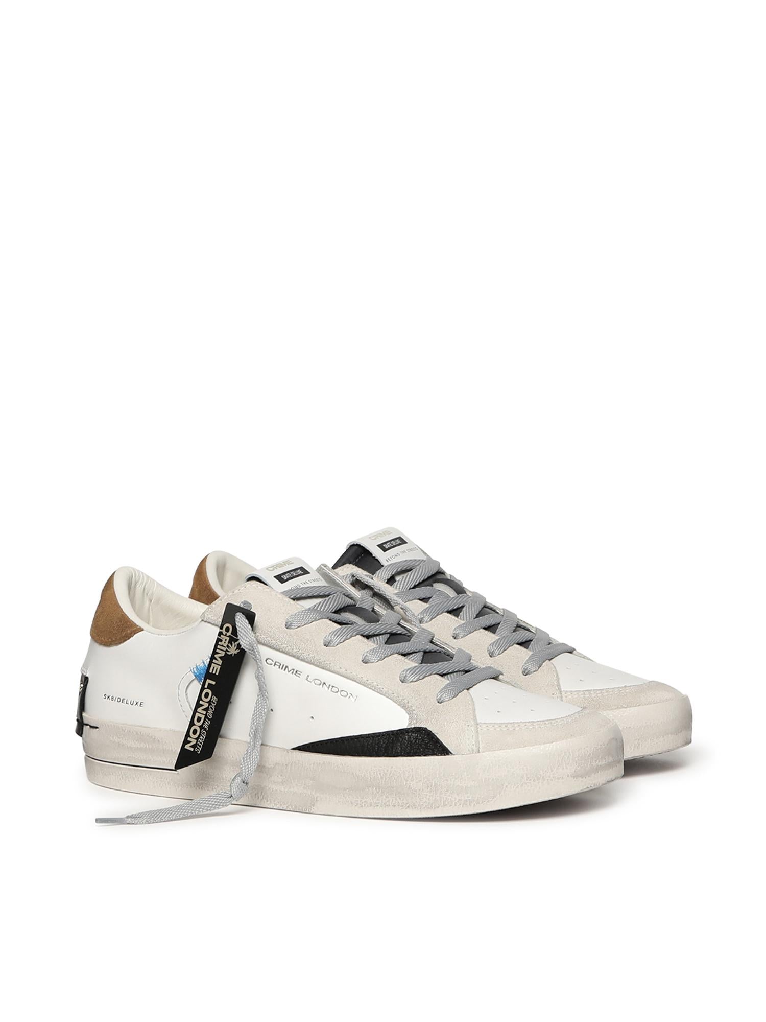 Sneakers SK8 Deluxe 11108AA8 WHITE CRIME LONDON 