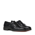Doppia fibbia in pelle MGEO18949NEAX NTGN01 SANTONI 