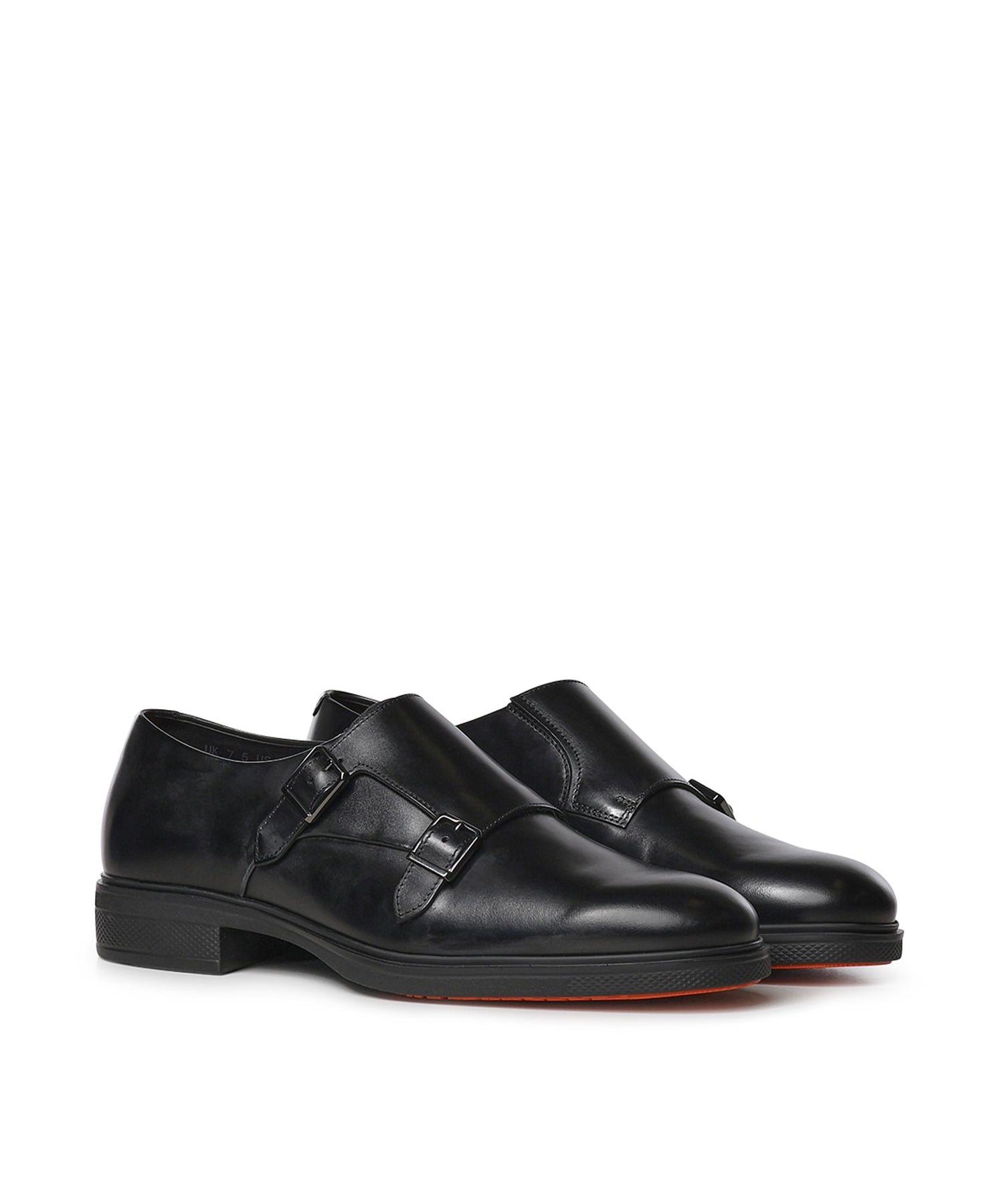 Doppia fibbia in pelle MGEO18949NEAX NTGN01 SANTONI 