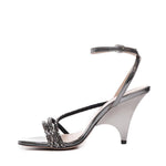 Sandali con strass<BR/> ME1832 SPECCHIOCANNA DI FUCILE MARC ELLIS 