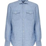 Camicia Greg in lino GRG0001 00339H MC2 SAINT BARTH 