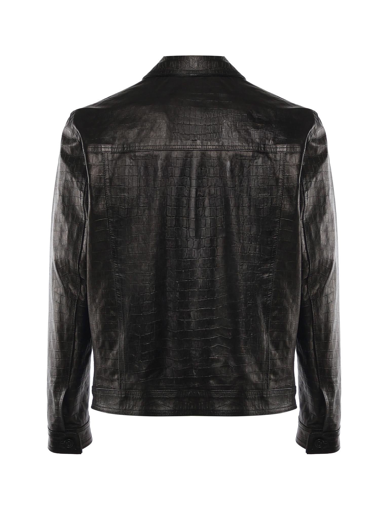 Giubbotto Julius in pelle JULIUS CAESAR COCCONERO GIULIANO GALIANO 