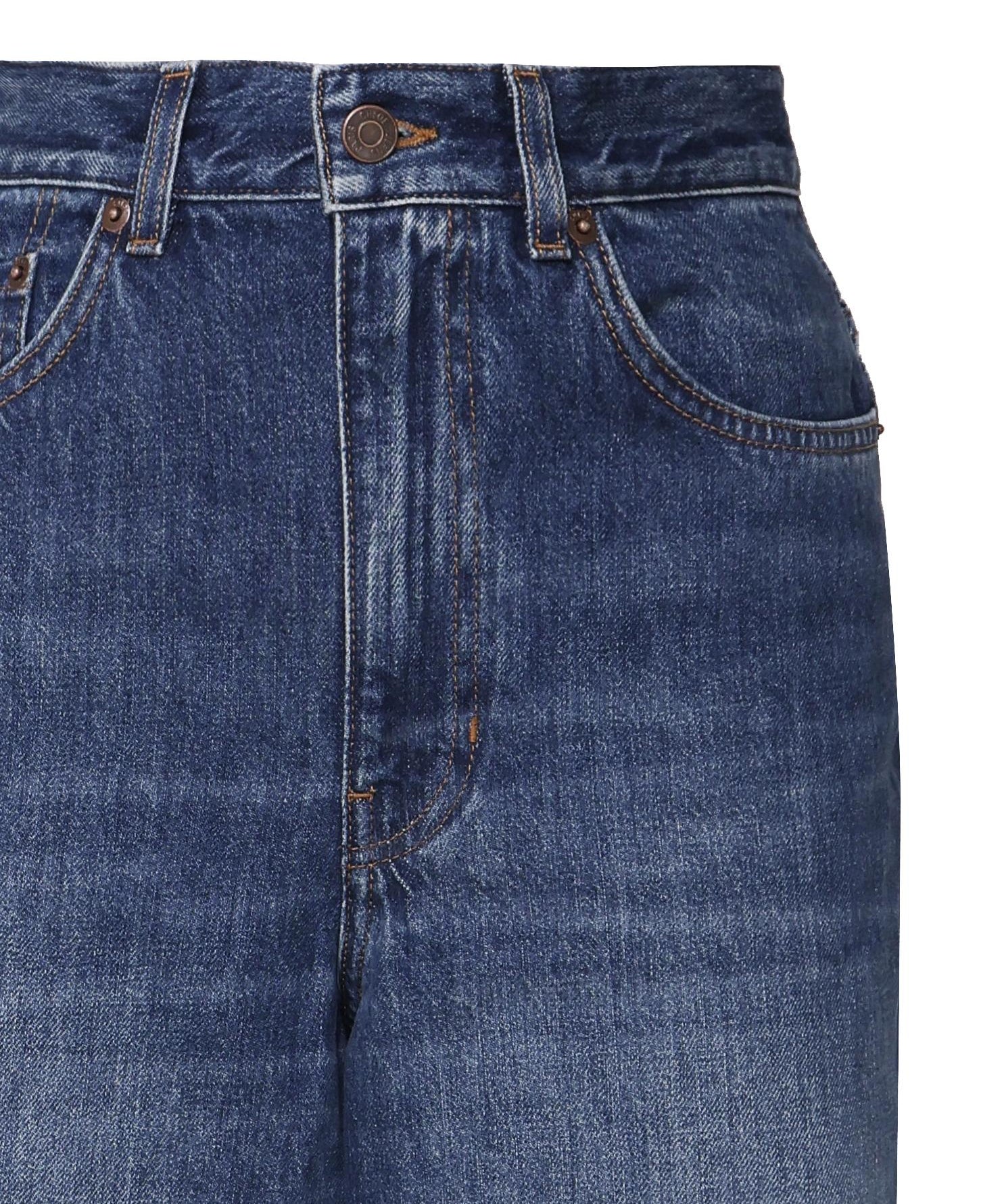 Jeans a gamba ampia in denim CHC24ADP02150 402 CHLOÉ 