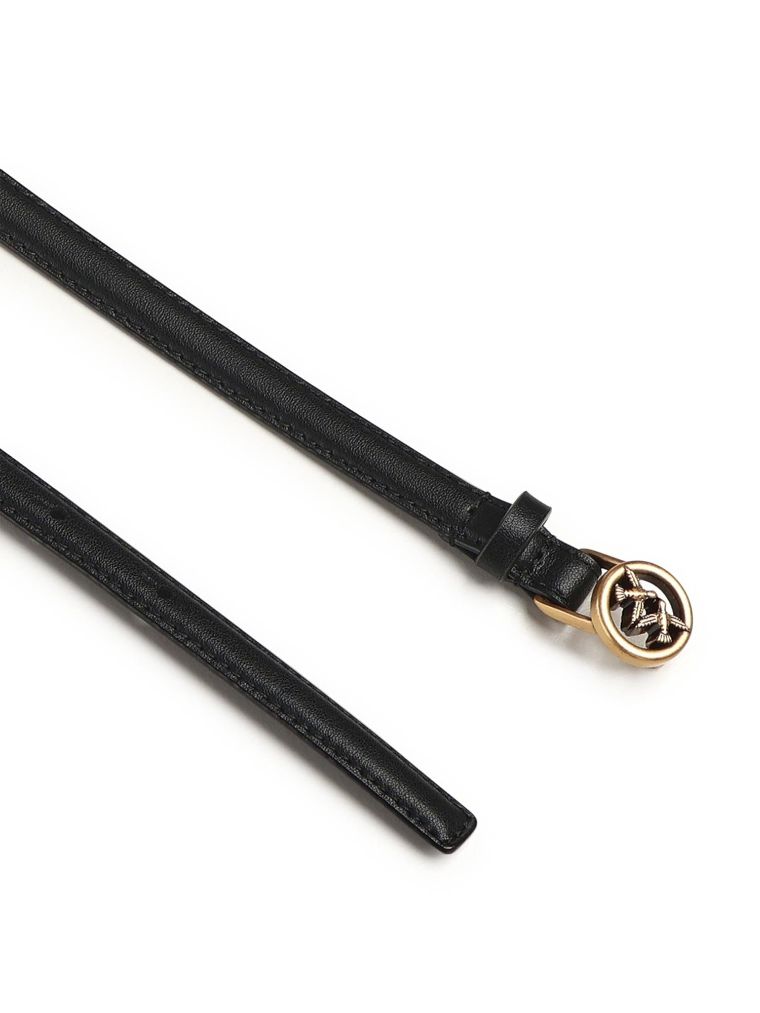 Cintura sottile in pelle<BR/> 105481 A0F1Z99Q PINKO 