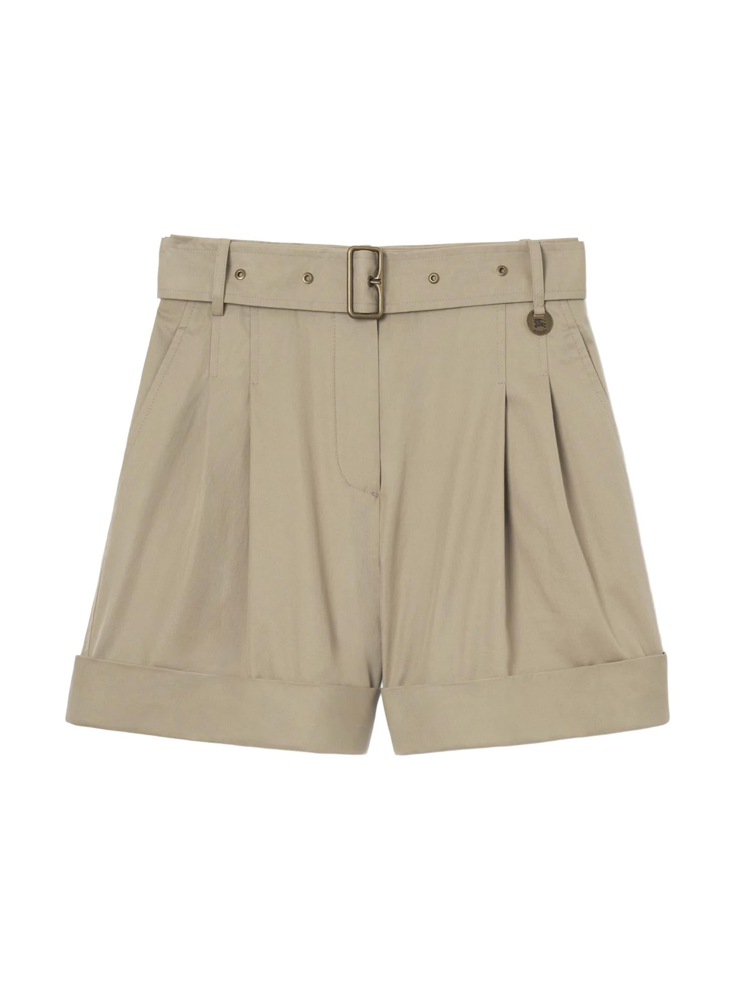 Shorts in gabardine con cintura 8127803 C5956 BURBERRY 