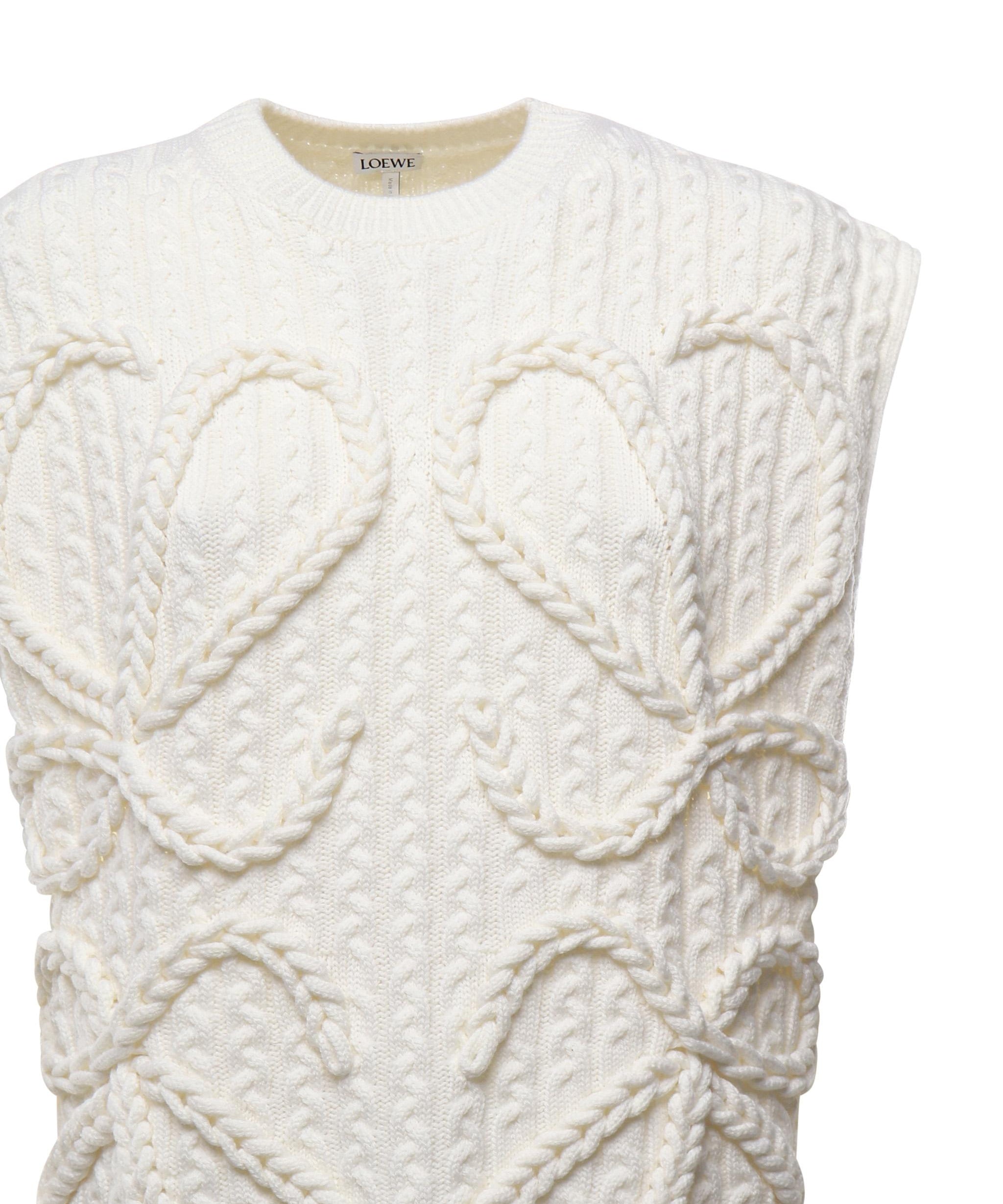 Gilet Anagram in lana<BR/> S359Y14KE4 2100 LOEWE 