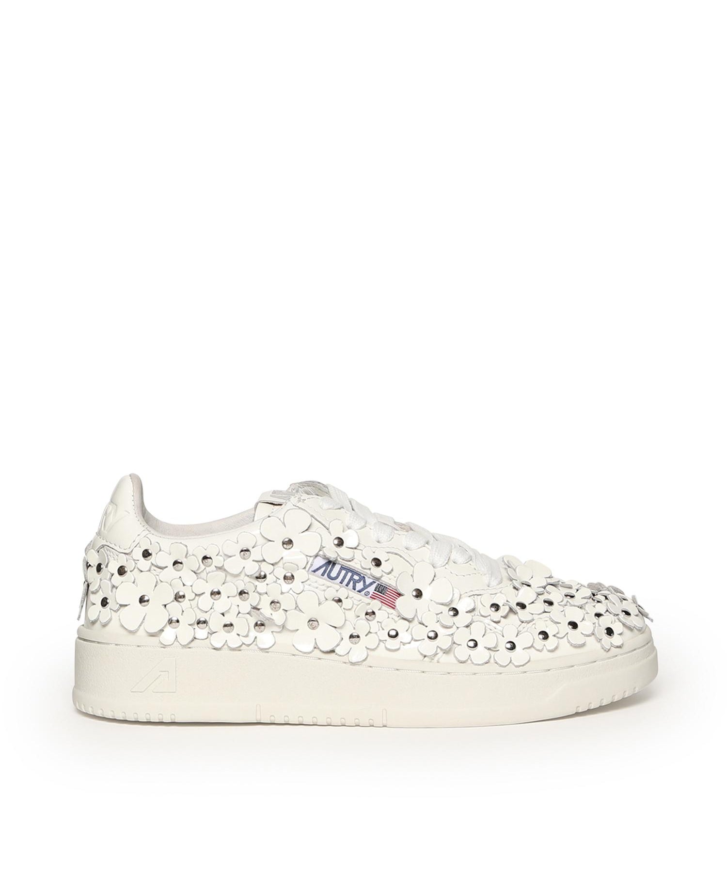 Sneakers Medalist low 'Blooming' in pelle AULW PW02 AUTRY 