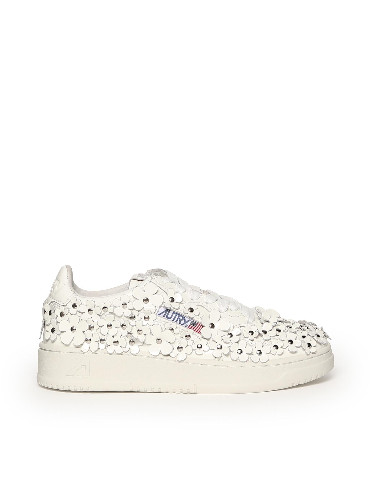 Sneakers Medalist low 'Blooming' in pelle AULW PW02 AUTRY 