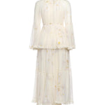 Abito con volant Memento 5385DF252 CDASCPNY ZIMMERMANN 