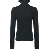 Dolcevita con volant<BR/> AA9H1310K096B 661 ALAIA 