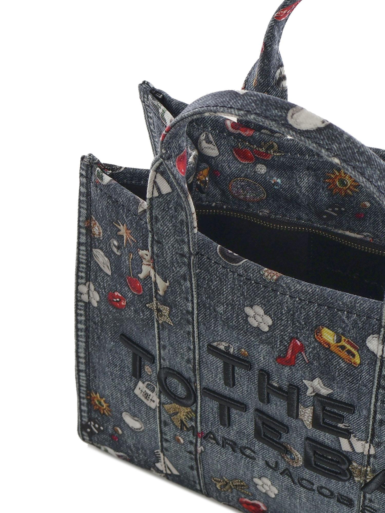 Borsa The Medium Tote con logo 2R5HTT018H02 454 MARC JACOBS 