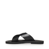 Sandali crossed in pelle e nastro con logo X4P124 XN787K001 EMPORIO ARMANI 