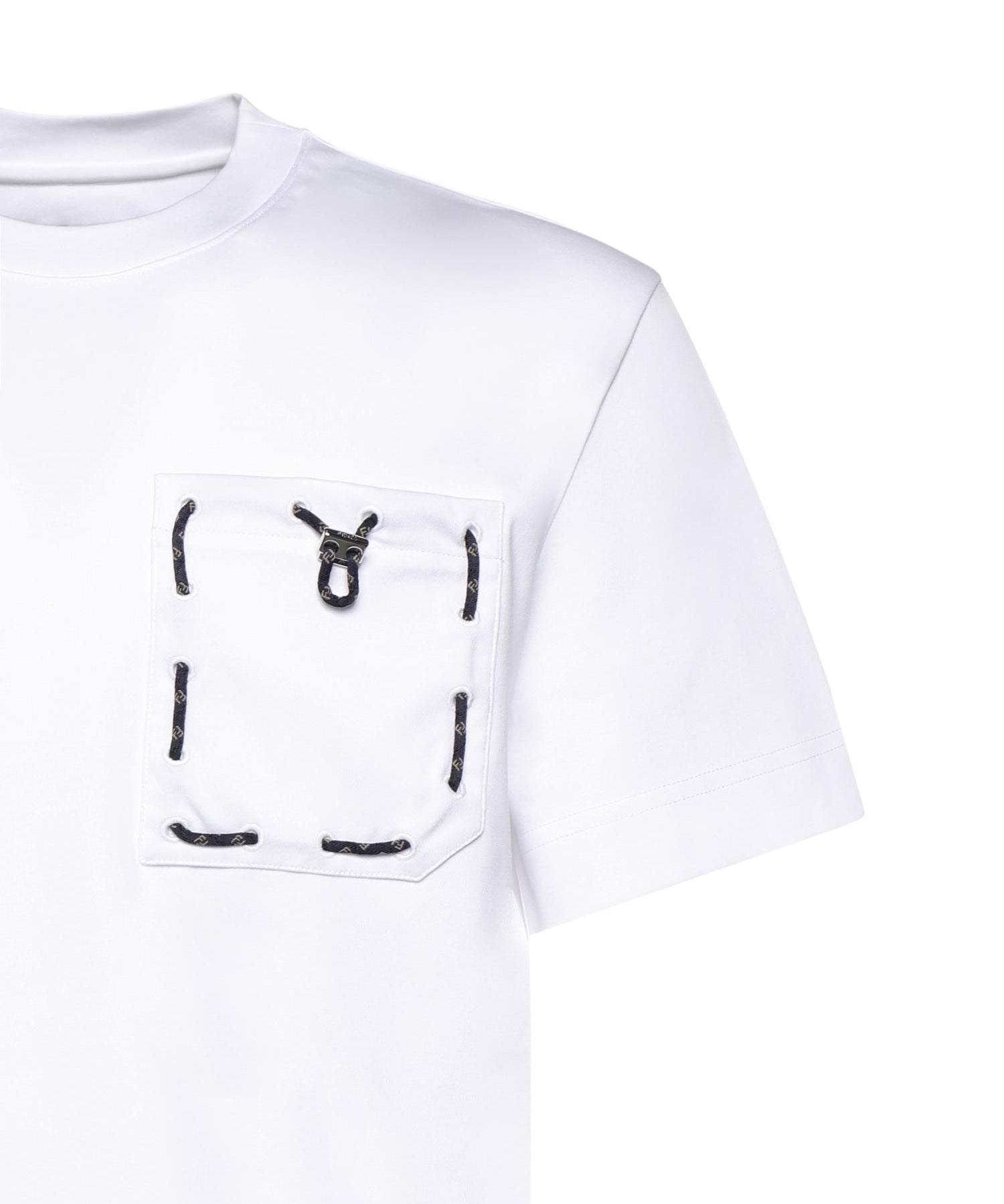 T-shirt in cotone FY0936 AYXYF0QA0 FENDI 