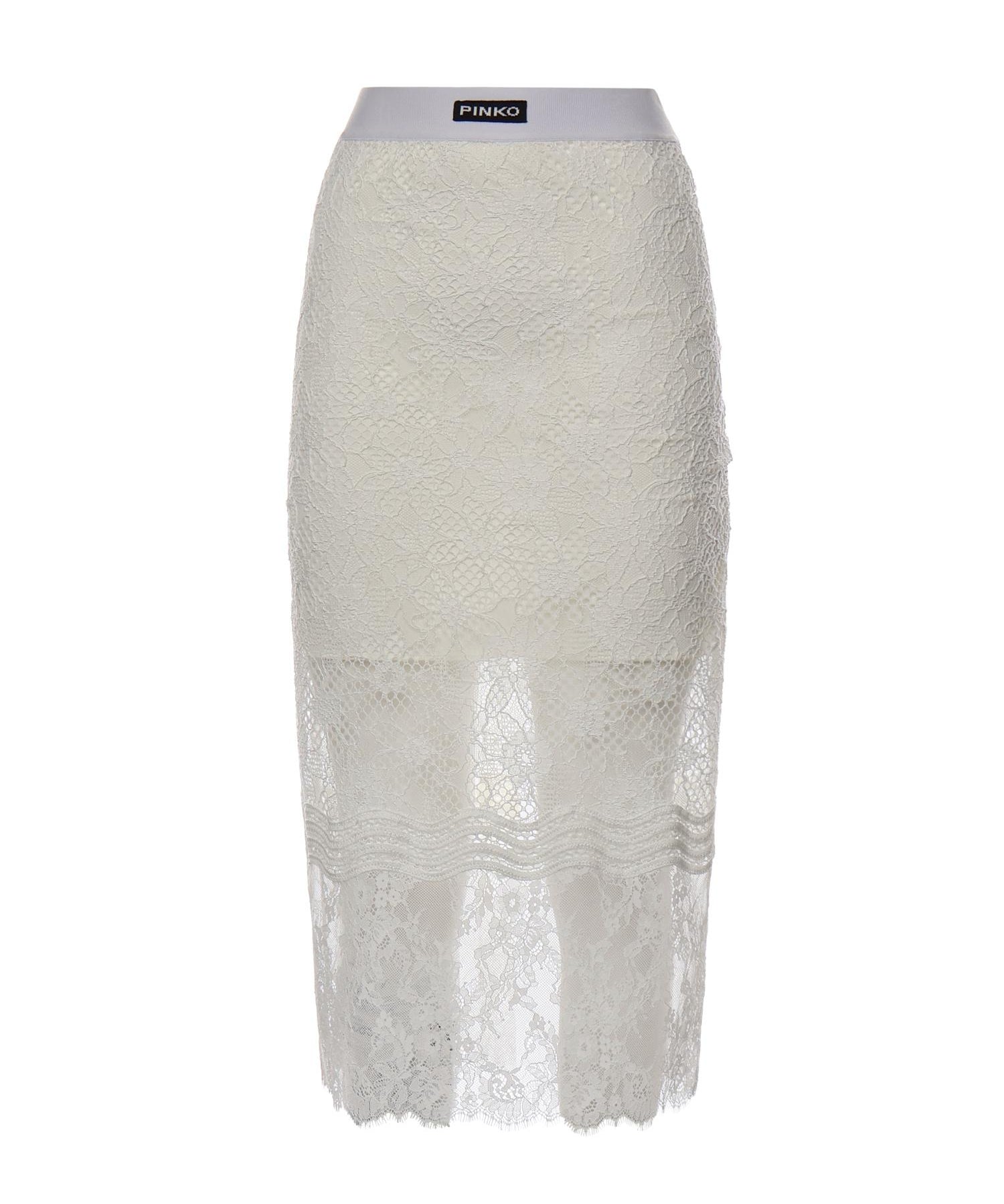 Gonna midi in pizzo con spacchetti 106664 A381Z05 PINKO 