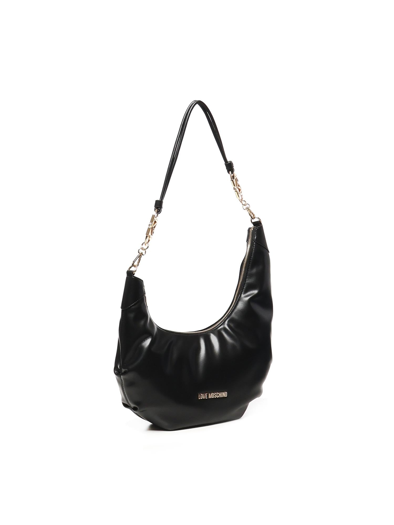 Borsa Hobo asimmetrica JC4053PP1NLF0 000 LOVE MOSCHINO 