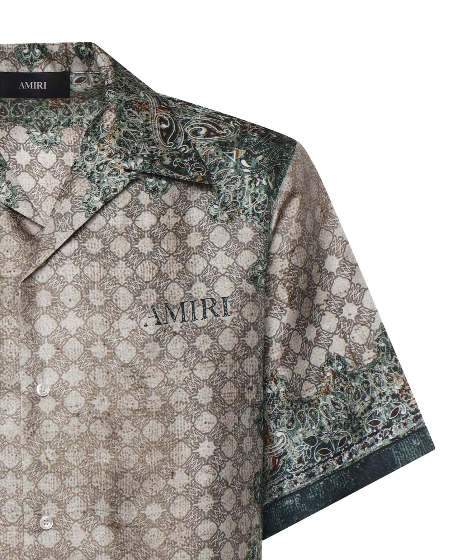 Camicia con stampa in seta AMTOSH1095 900 AMIRI 