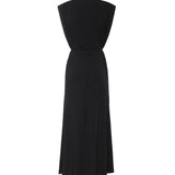Abito lungo smanicato con catena 106493 A32DZ99 PINKO 