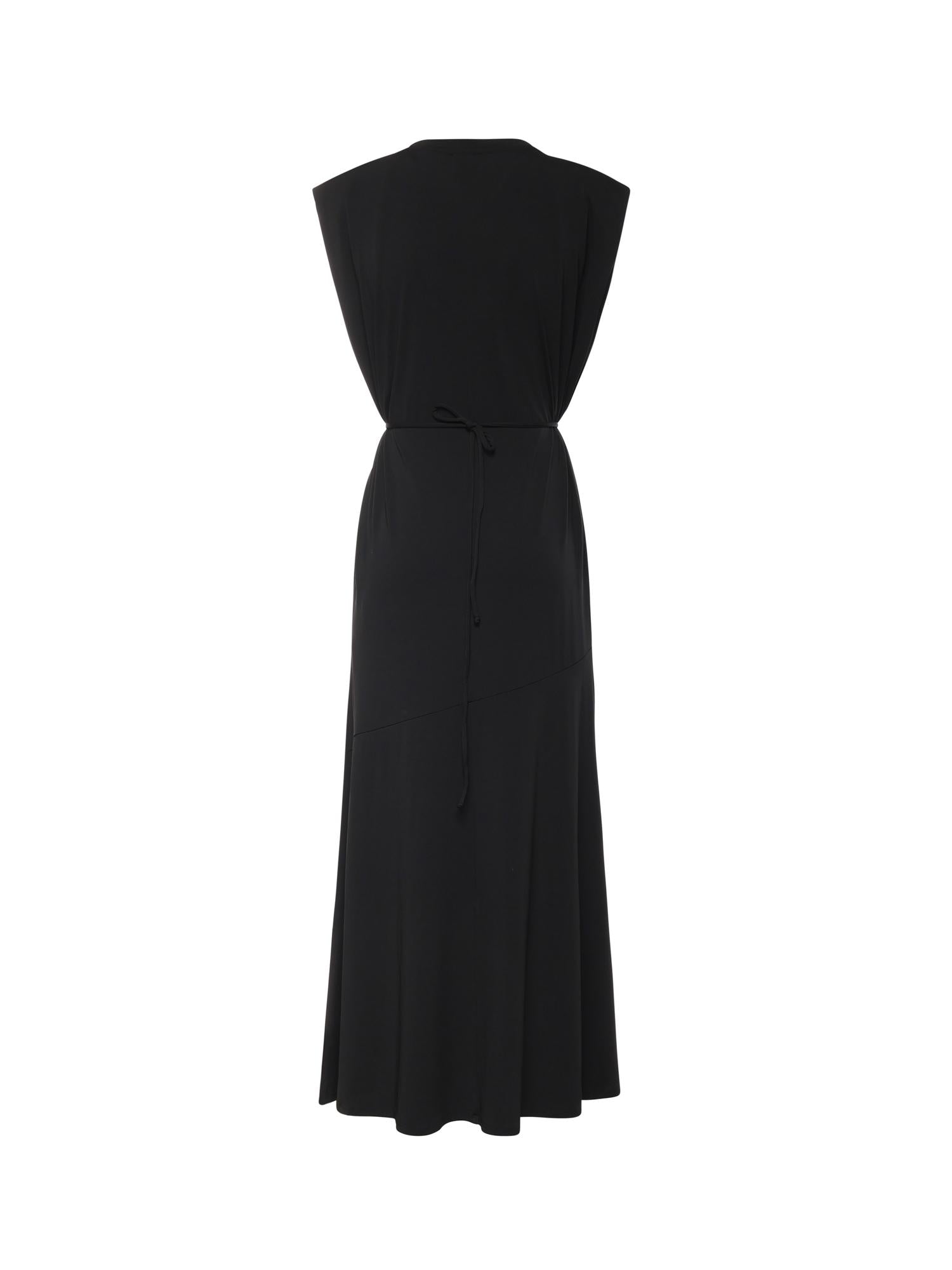 Abito lungo smanicato con catena 106493 A32DZ99 PINKO 