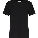 T-shirt in cotone DM8092-1 NERO OTTOD'AME 