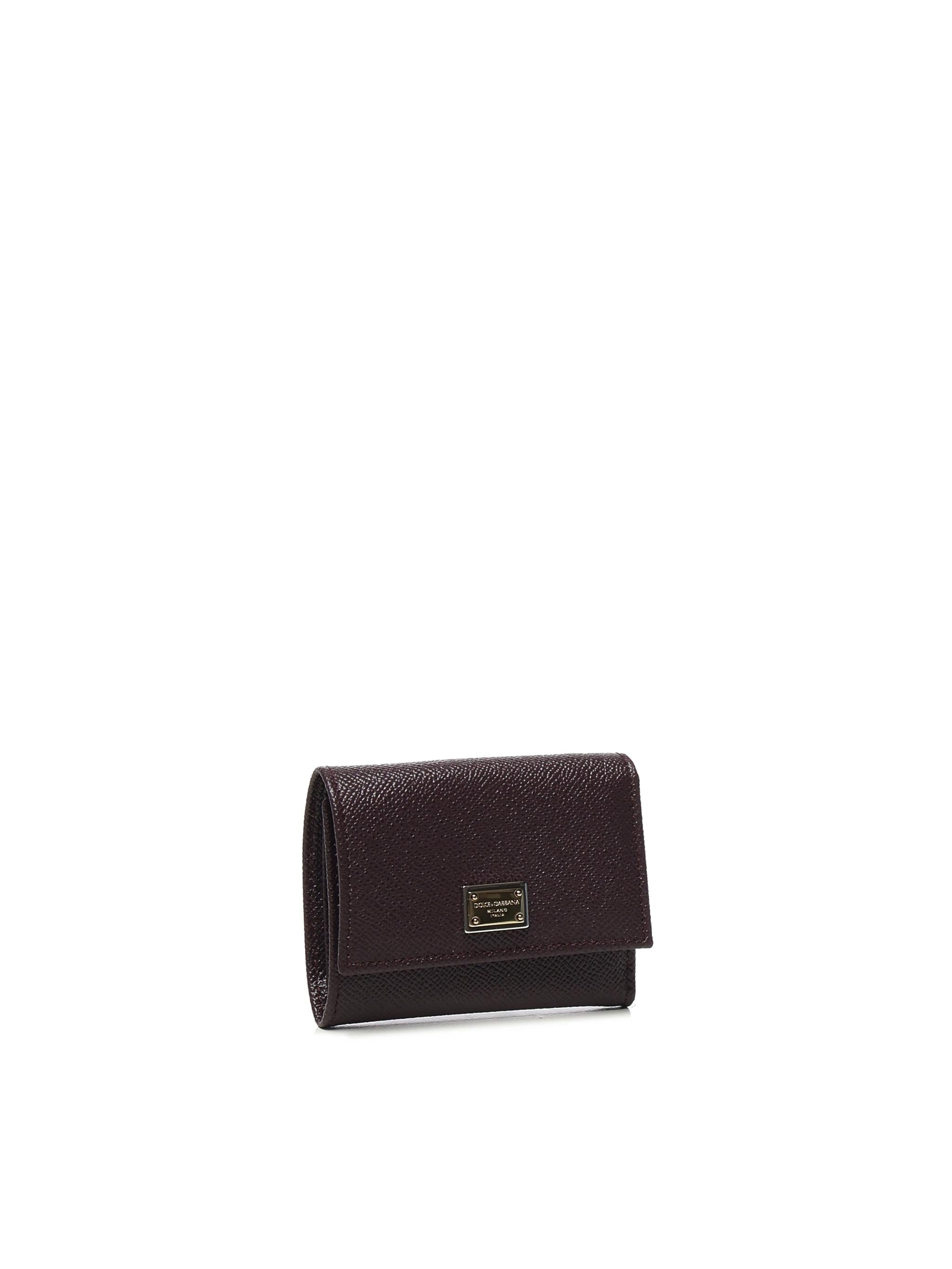 Portafoglio in pelle di vitello con logo BI0770 A10018M073 DOLCE & GABBANA 