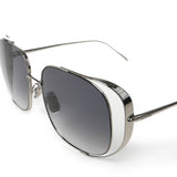 Occhiali da sole squadrati traforati LW40148U 5716W LOEWE 