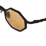 Occhiali da sole Jacaré CPT52 BLK/ORANGE CAPOTE 