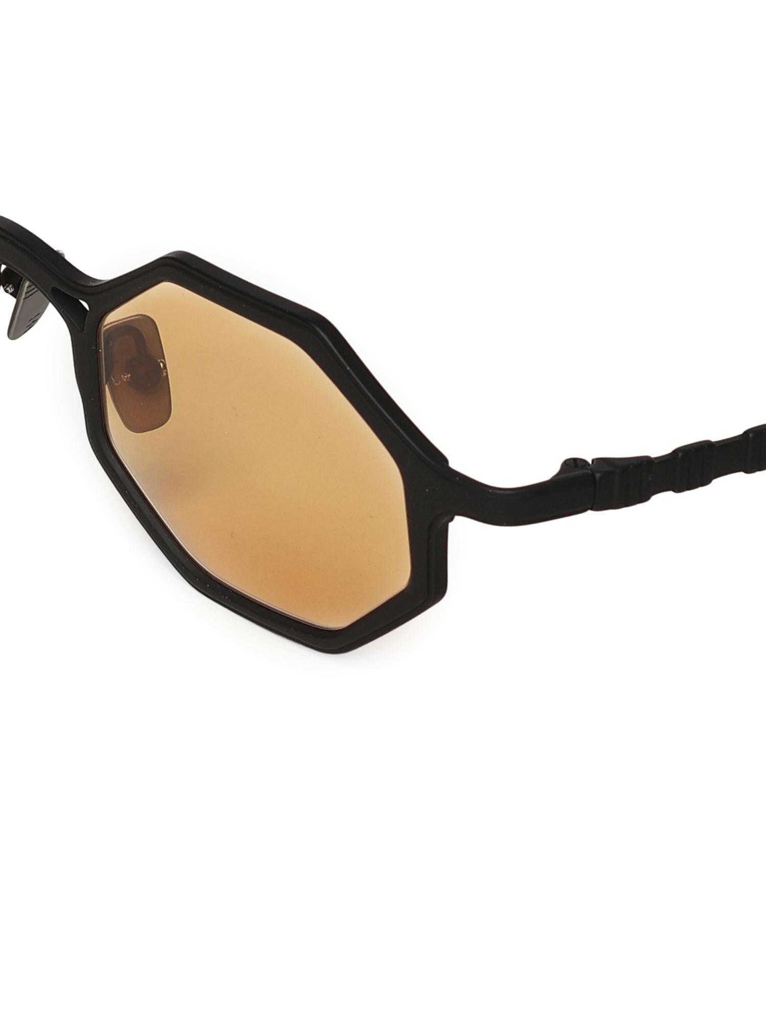 Occhiali da sole Jacaré CPT52 BLK/ORANGE CAPOTE 