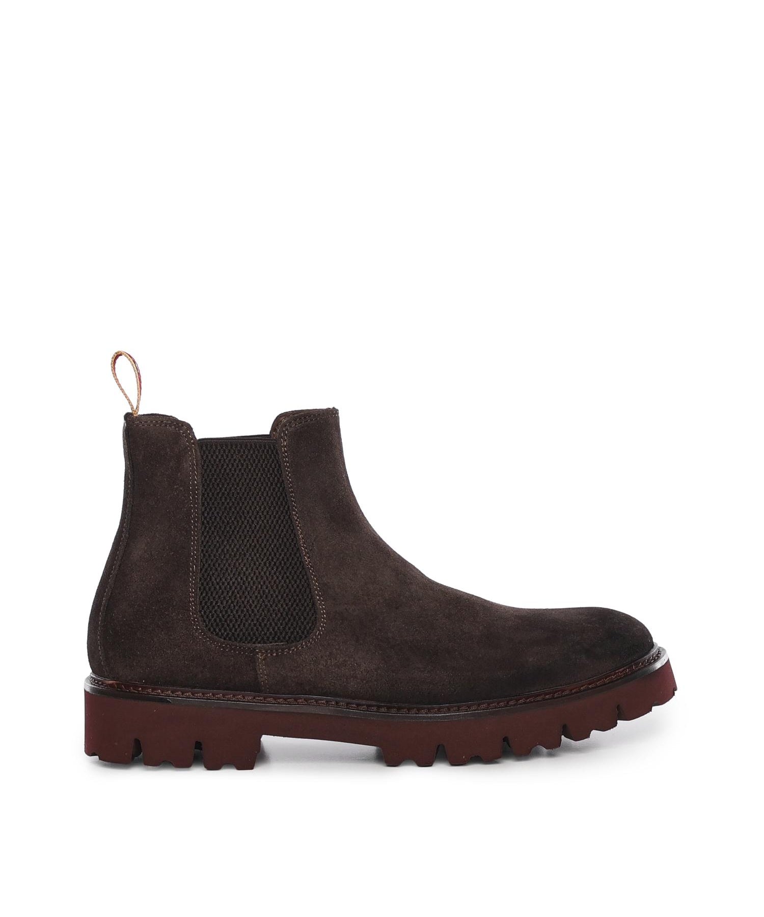 Chelsea Sergio in suede<BR/><BR/> SERGIO CAMOSCIOMORO GIULIANO GALIANO 