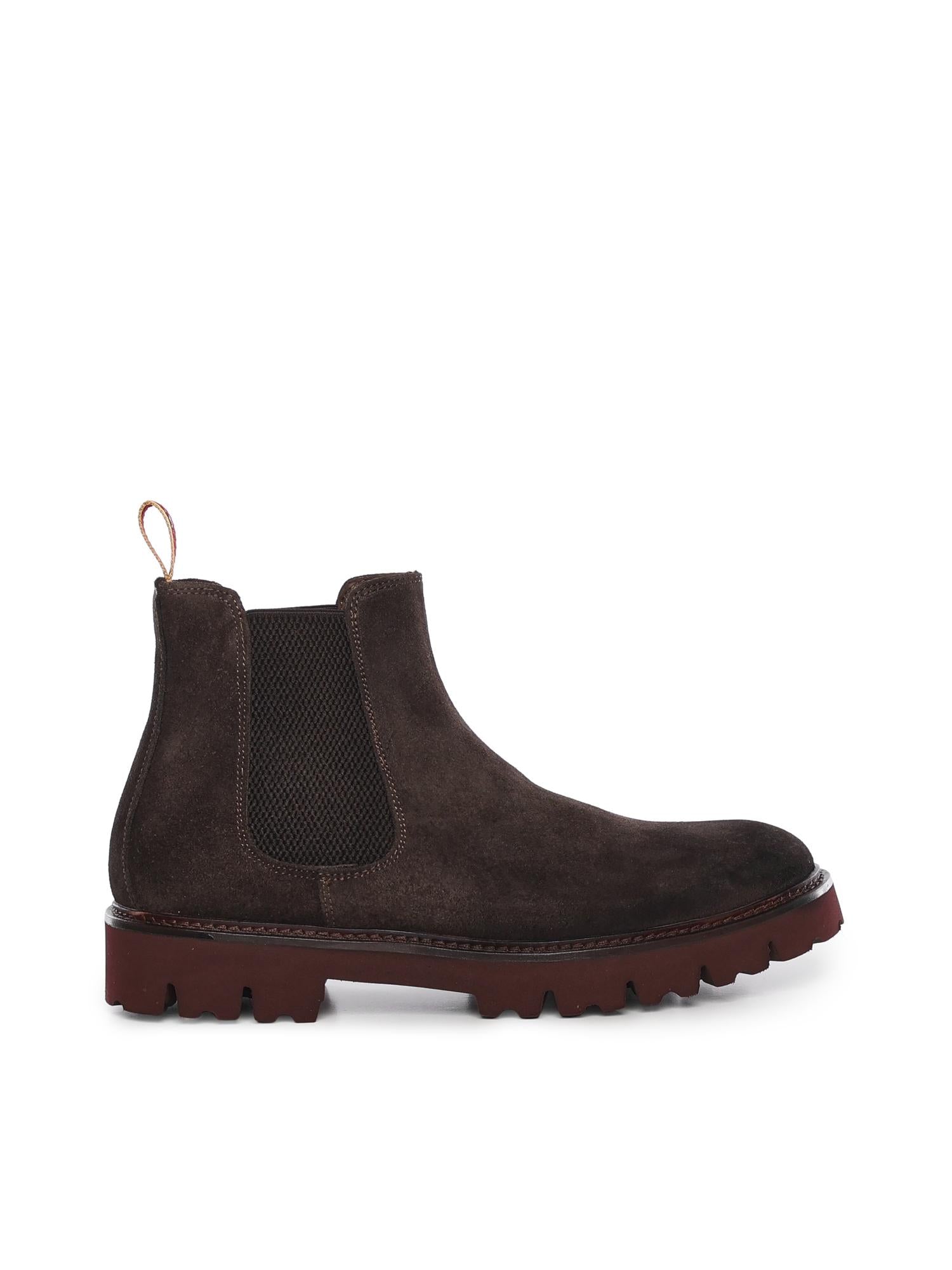 Chelsea Sergio in suede<BR/><BR/> SERGIO CAMOSCIOMORO GIULIANO GALIANO 