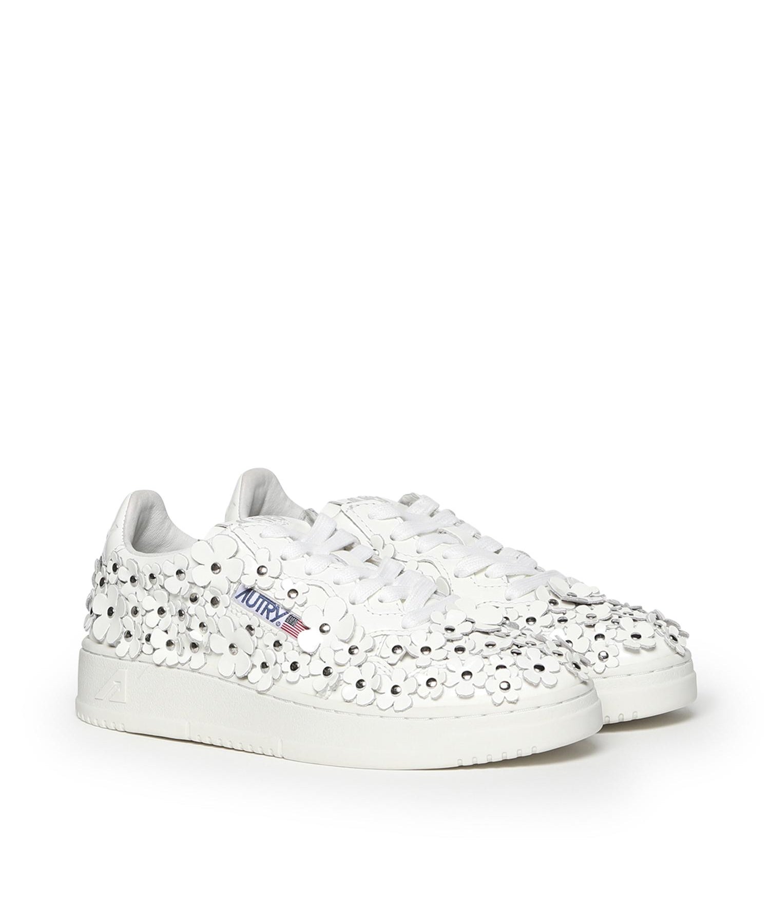 Sneakers Medalist low 'Blooming' in pelle AULW PW02 AUTRY 
