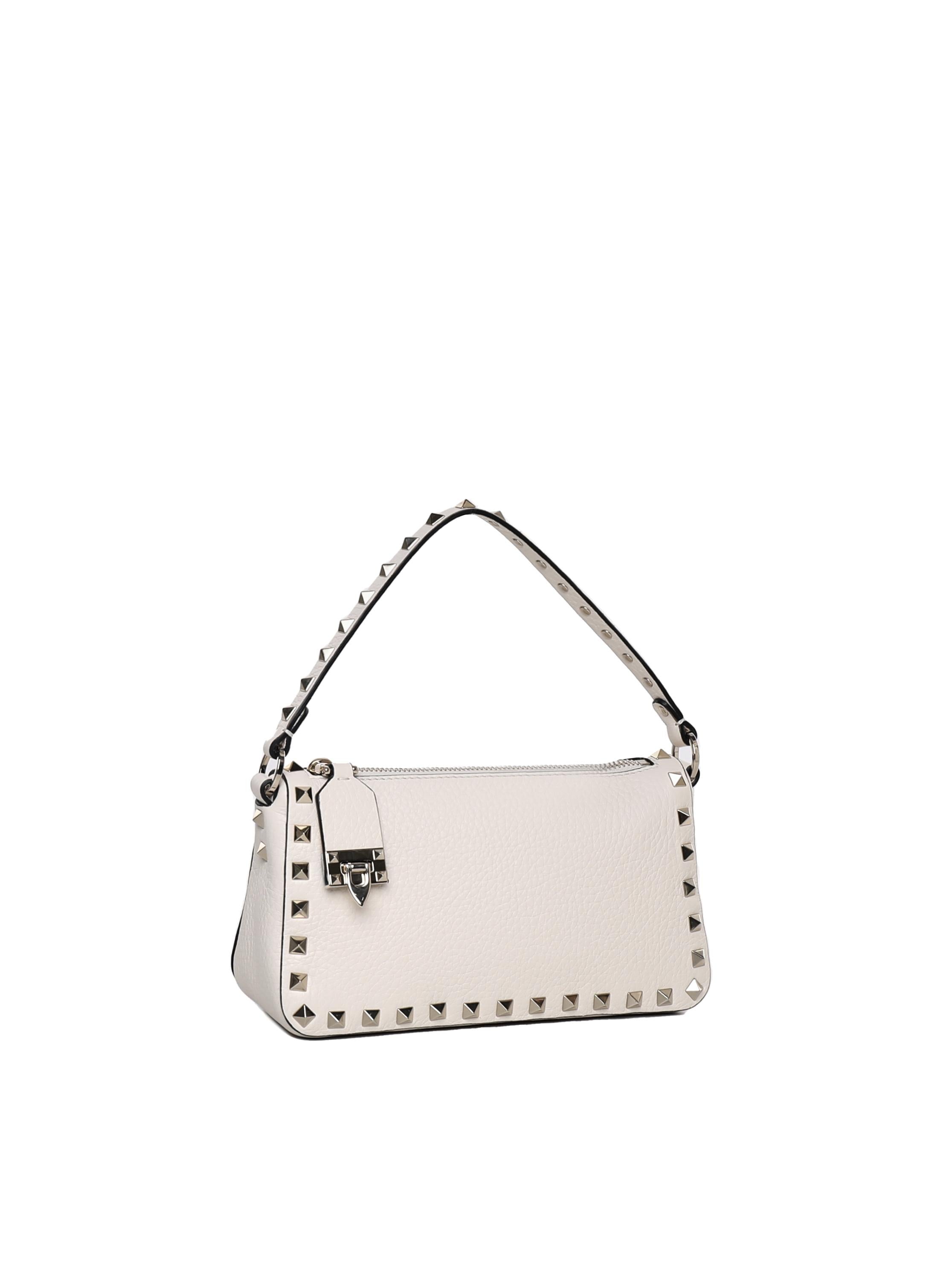 Borsa piccola a tracolla Rockstud in vitello 8W2B0J47 VSFI16 VALENTINO GARAVANI 