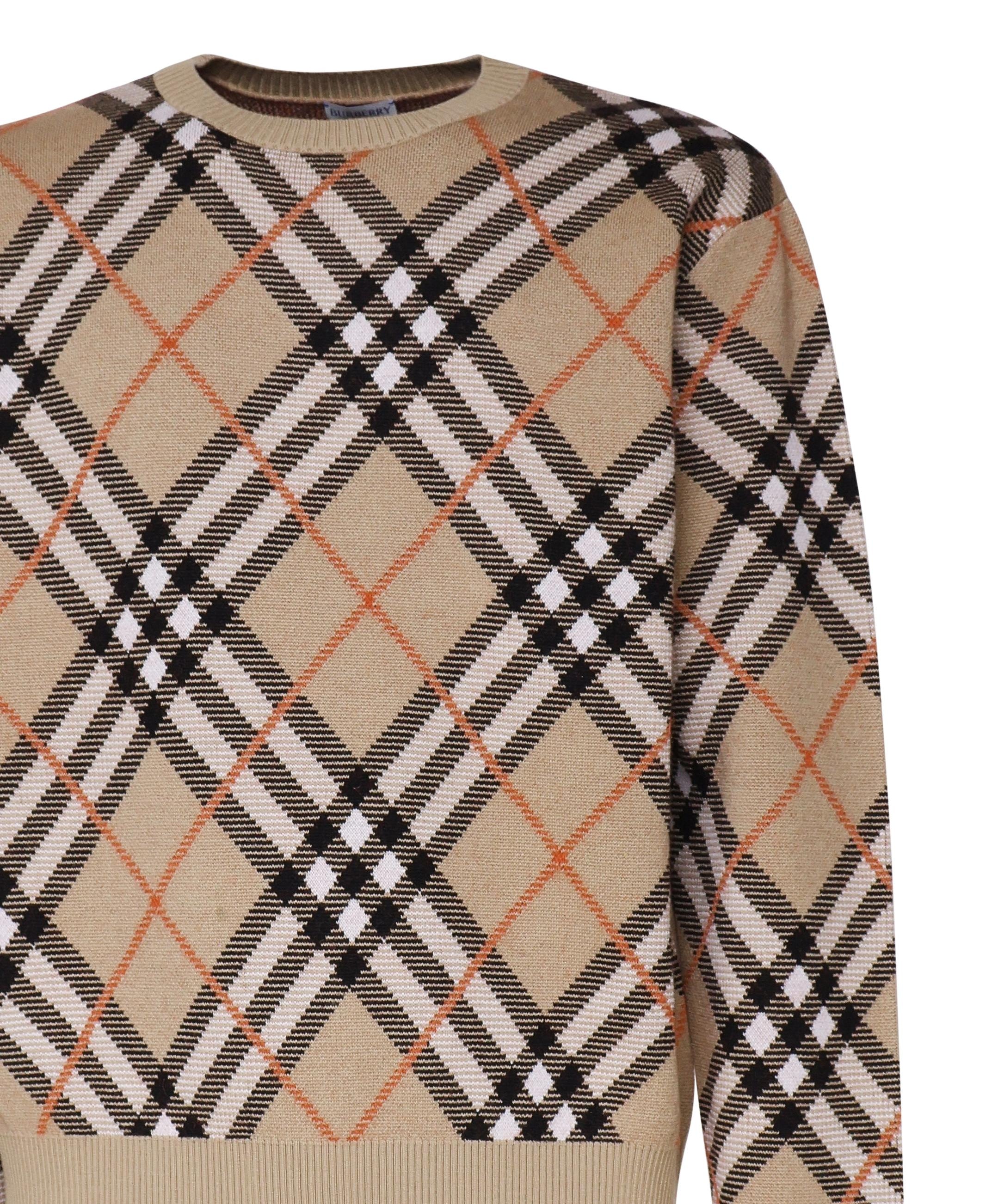 Maglioncino in lana Vintage check 8093497 B9368 BURBERRY 