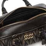 Borsa Arcadie in nappa matelassé 5BB142 AF6QF0201 MIU MIU 