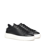 sneakers Mars in pelle MARS NAPPABLACK/WHIRE GIULIANO GALIANO 