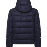 Piumino double front in flanella di lana cardata NAM32510620WGZ U604 FAY 