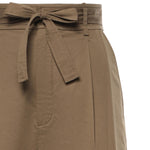 Pantalone a vita alta in cotone 836553 YZ9CV2412 SAINT LAURENT 