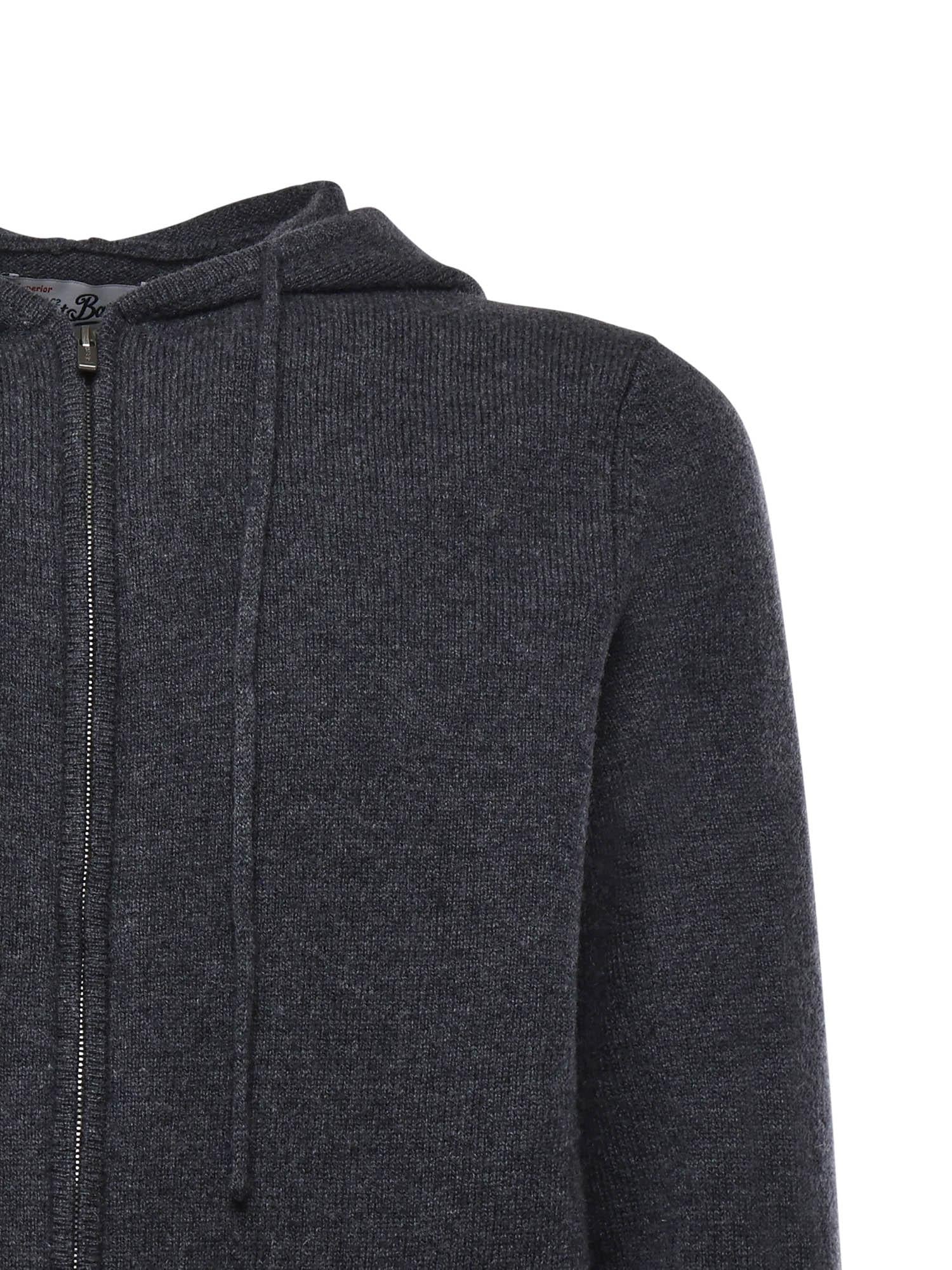 Felpa con zip Notting NOT0002 00030I MC2 SAINT BARTH 