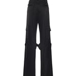 Pantalone Utility Chaps in raso 126CPA558TA0007 9999 COURREGES 