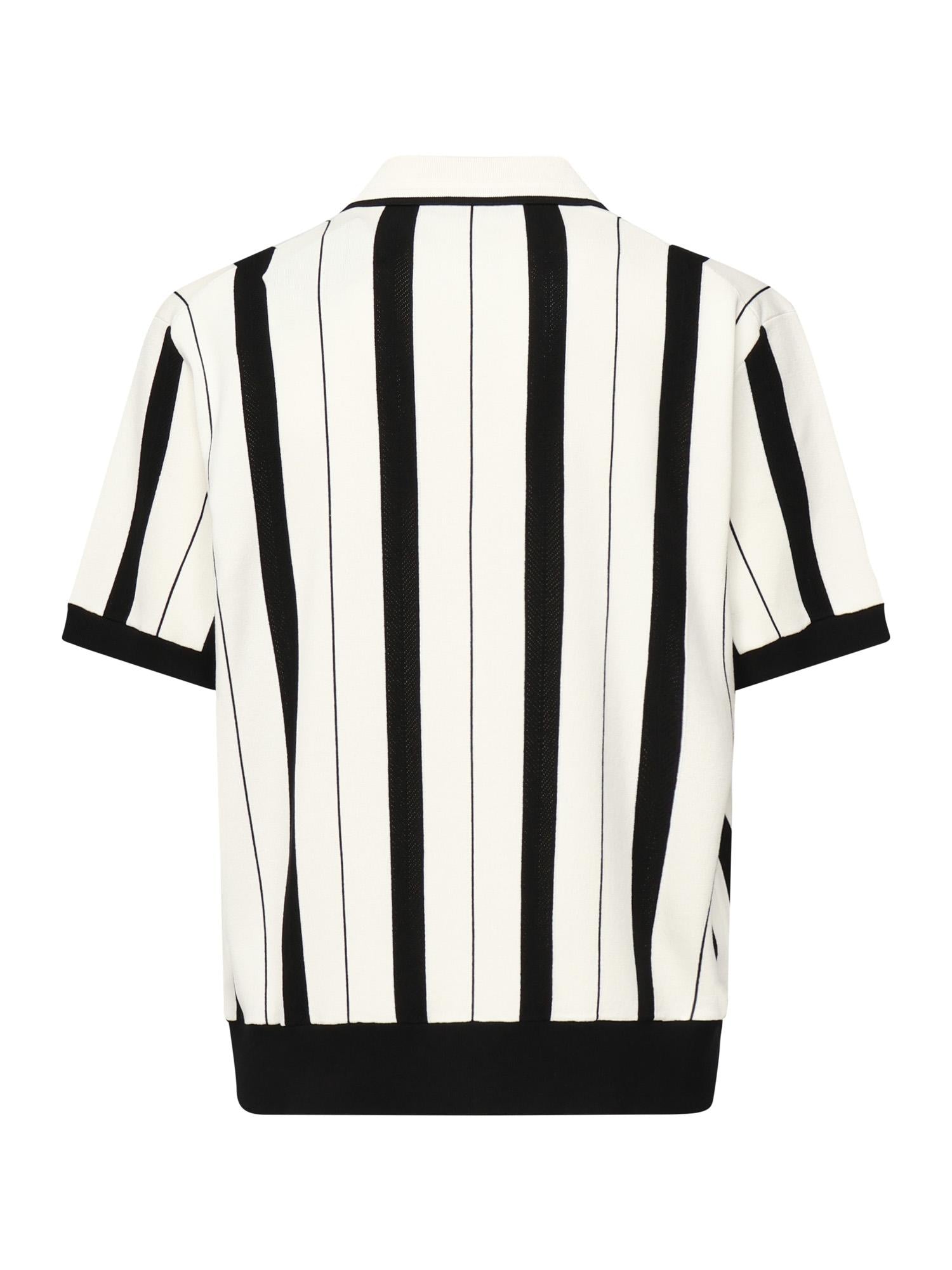 Polo a righe con logo GXZ81Z JFMZRW1001 DOLCE & GABBANA 