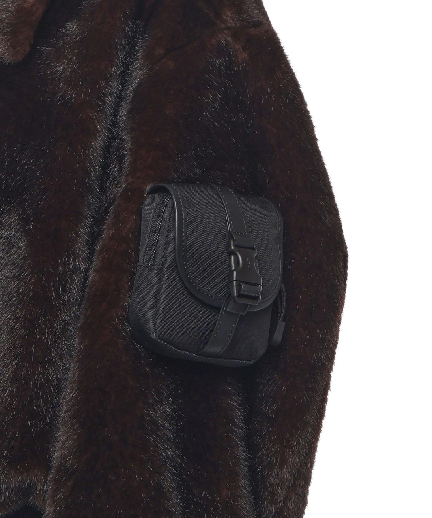 Bomber pelliccia sintetica COPBL33F9015 BROWN COPERNI 