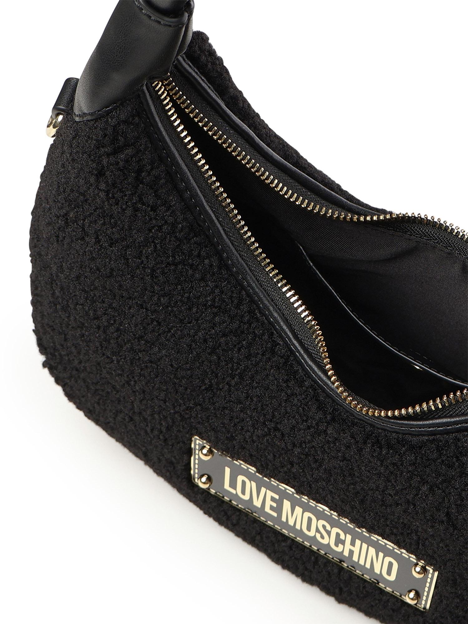 Borsa a mano con logo JC4376PP0NKS1 00A LOVE MOSCHINO 