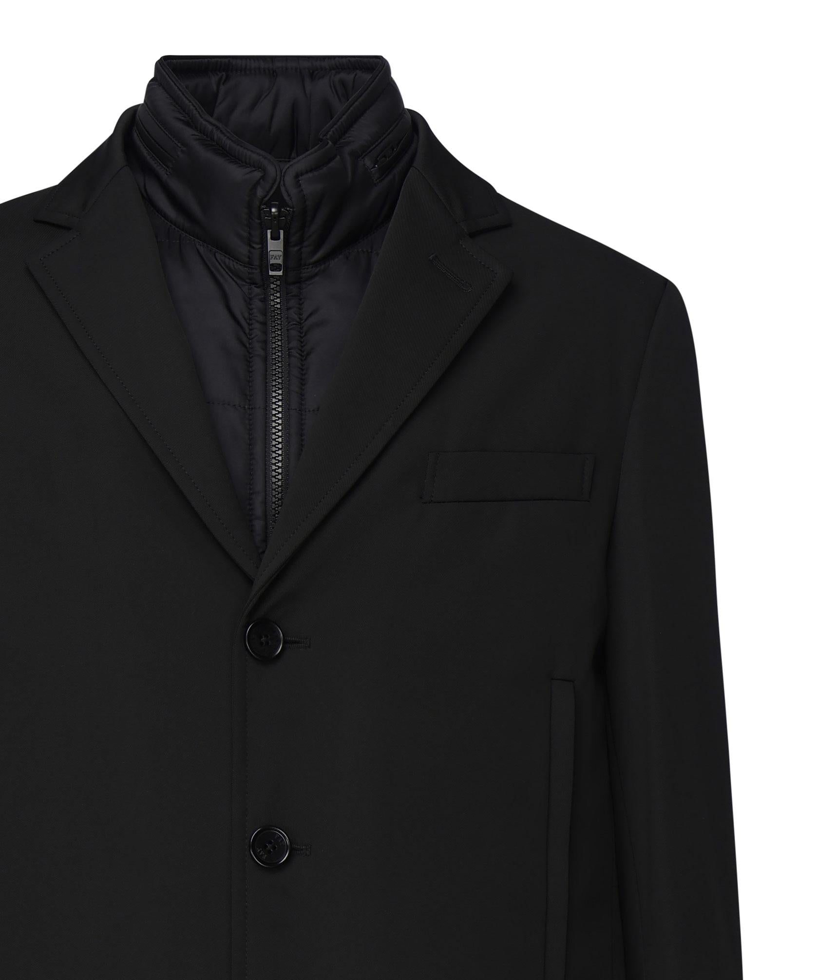 Double coat in gabardine NAM5349168STOA B999 FAY 