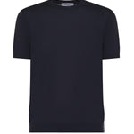 T-shirt in seta PALMMC80 PA66031850 LARDINI 