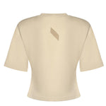T-shirt cropped in jersey di cotone 26SSNTP-0001 NOCCIOLA NINEMINUTES 