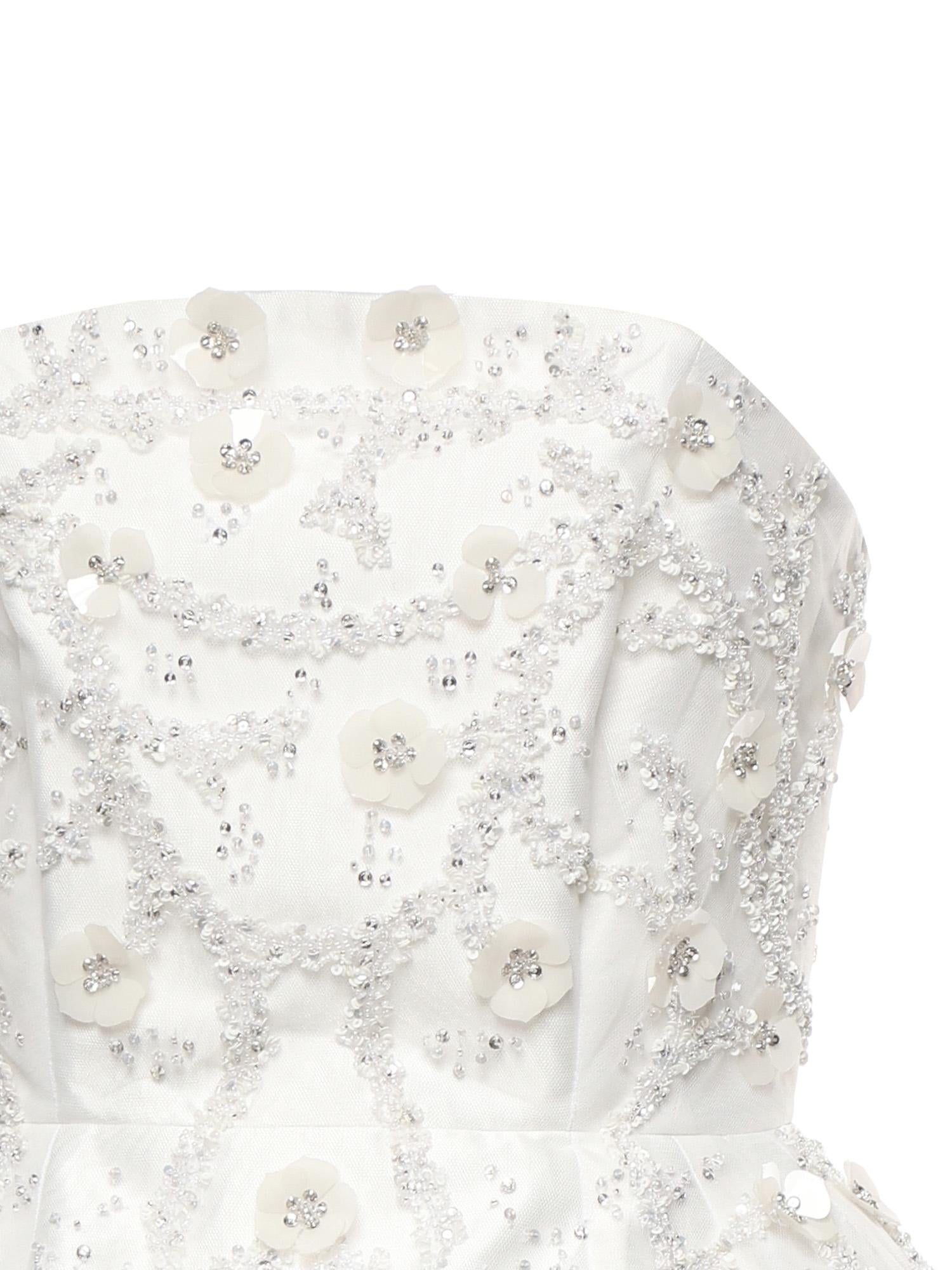 Miniabito Artemis con applicazioni floreali e perline GLSS26DR02  GALIA LAHAV 
