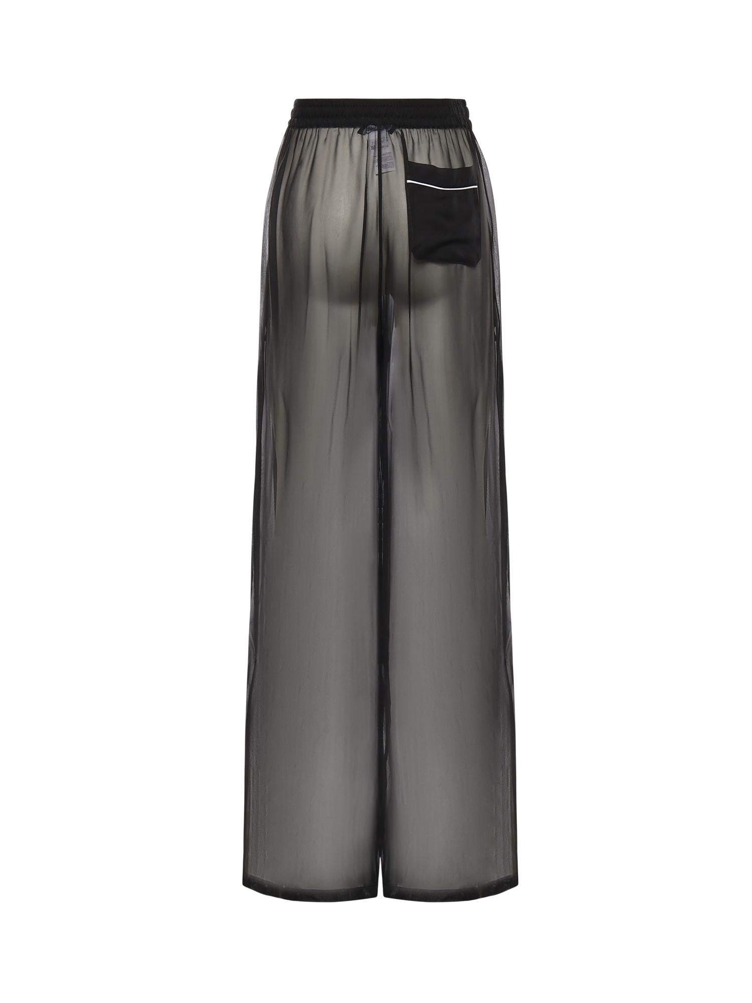Pantaloni in seta FTDJET FU1ATN0000 DOLCE & GABBANA 