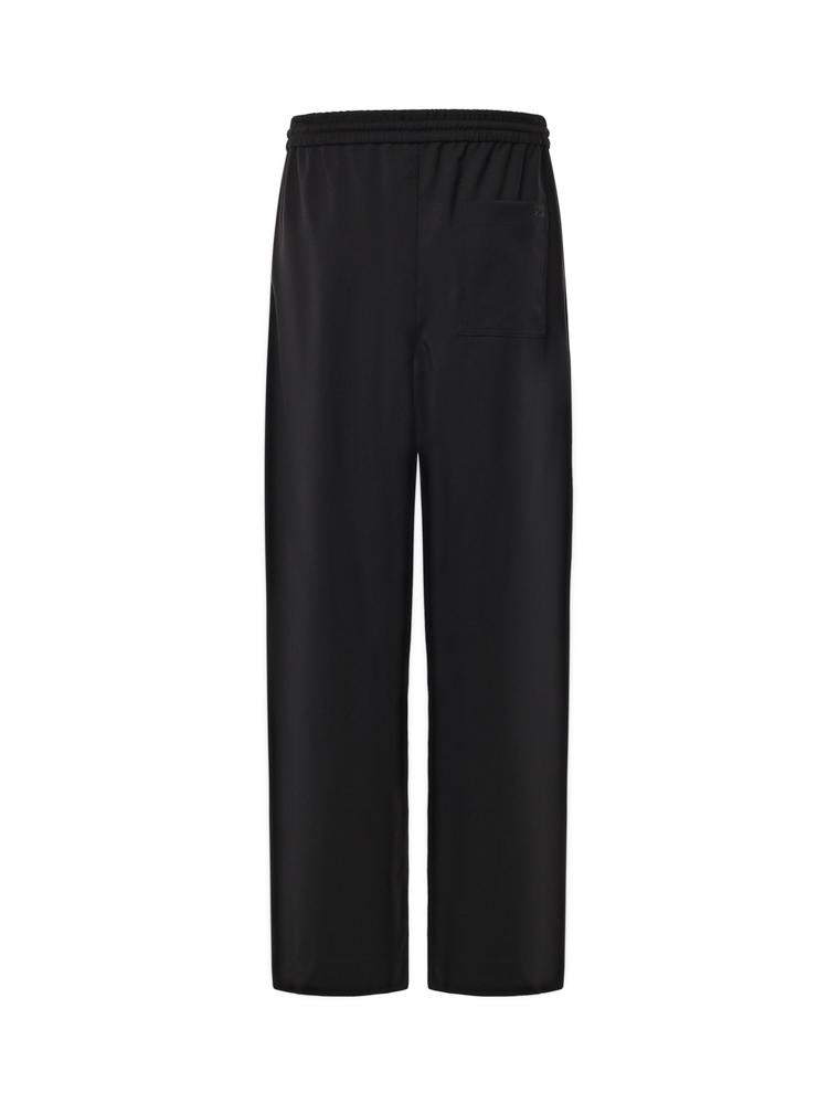 Pantaloni con coulisse in lana H526Y04X76 1100 LOEWE 